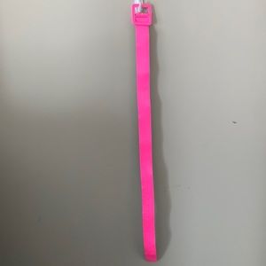 NEON PINK BELT